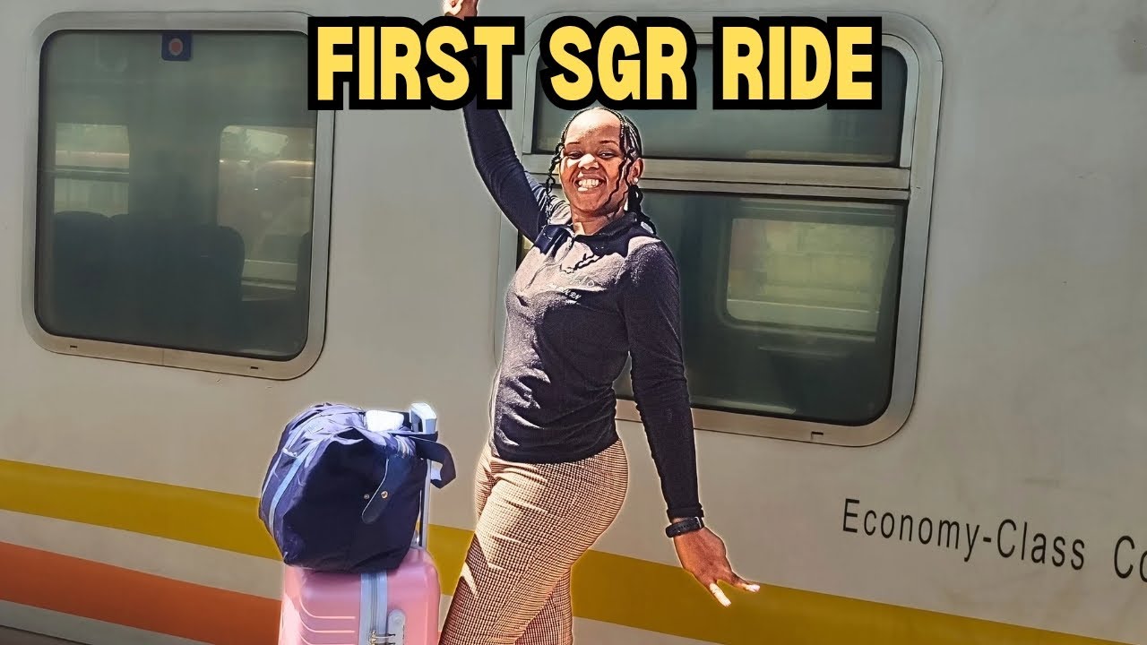 My FIRST SGR Ride 🚝|| Nairobi - Mombasa Economy Class Experience | first SGR Ride