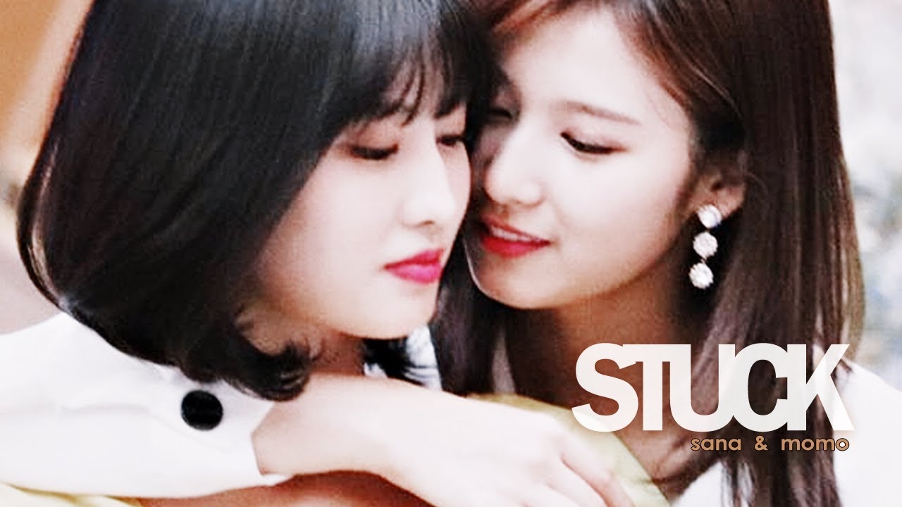 sana & momo | stuck