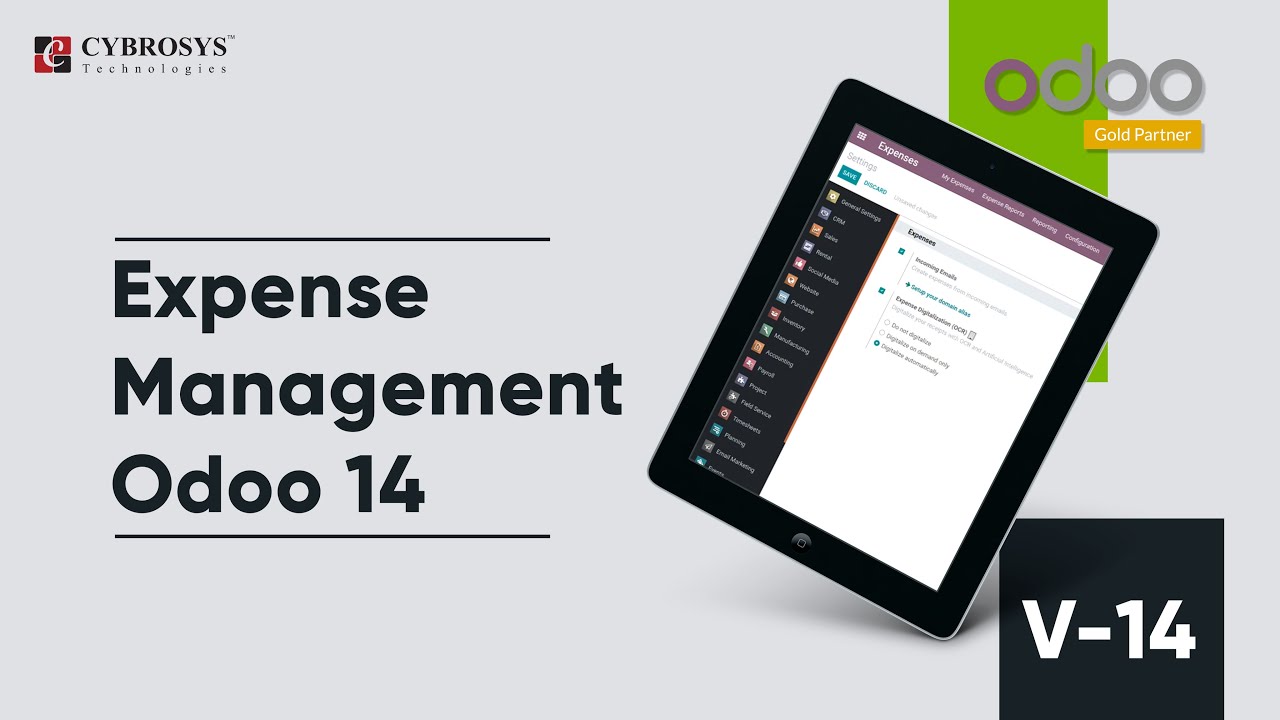 Odoo 14 Expense Management  | Odoo 14 Human Resource