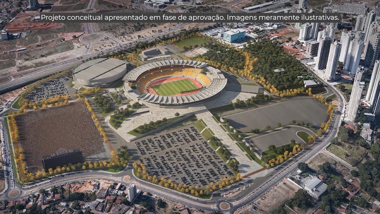 Veja como vai ficar o novo Estádio Serra Dourada