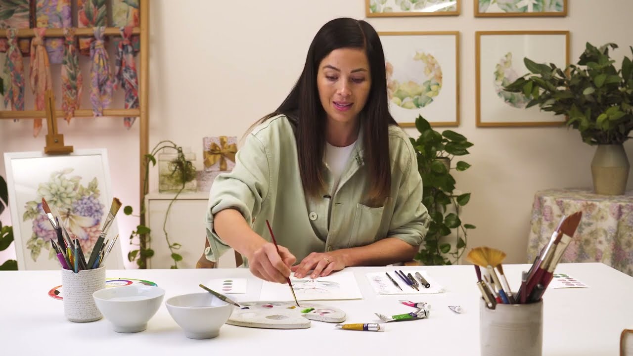 Taller de Acuarelas | Proyecto 03: Magnolia