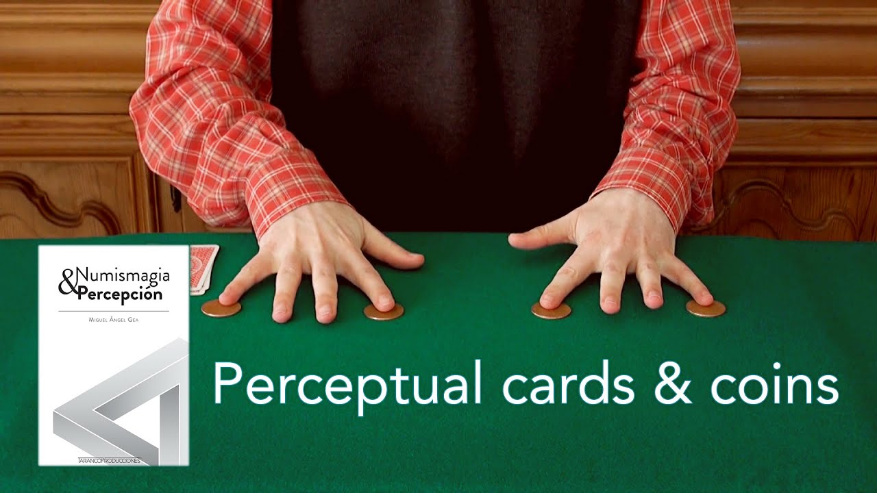 Perceptual cards and coins (Tomoya Horiki, Miguel Ángel Gea, David Arthur)
