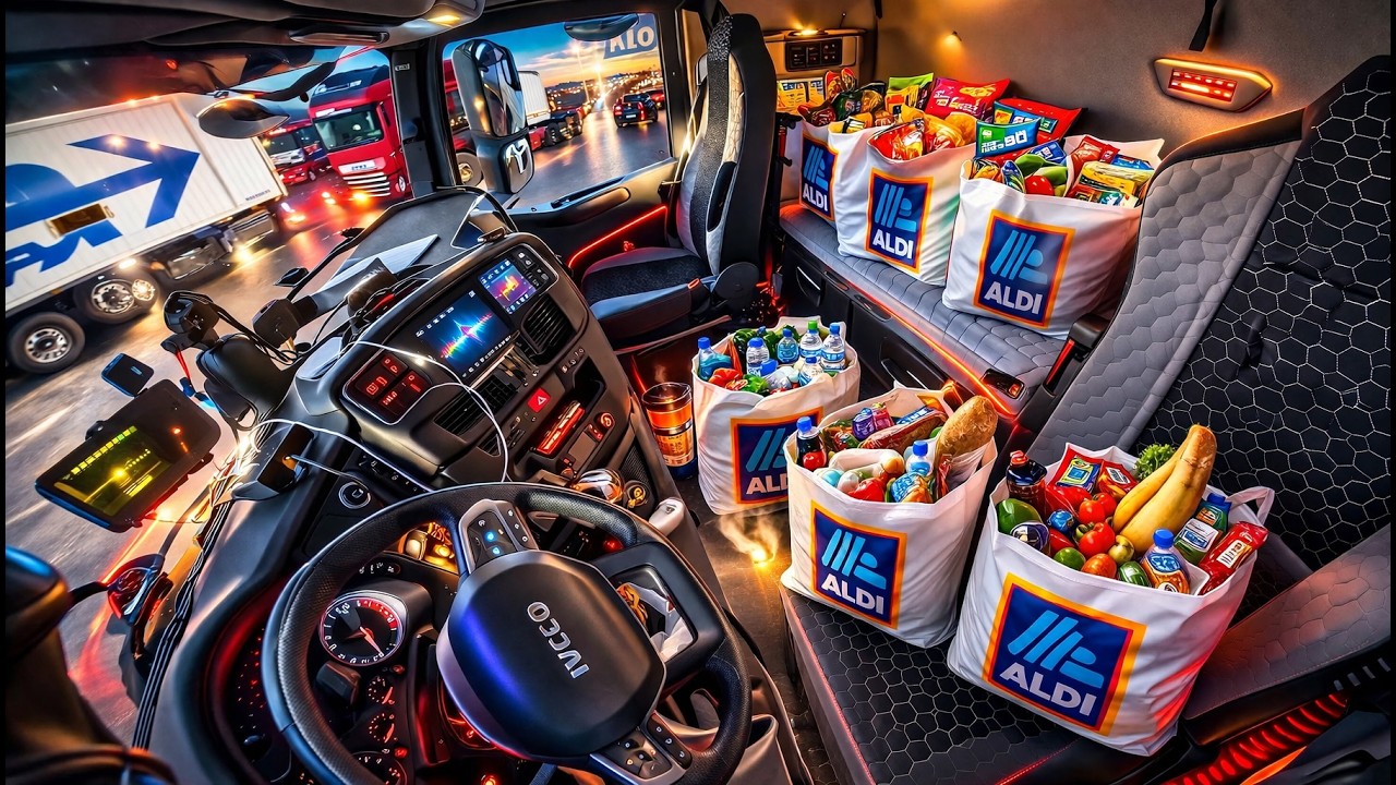 What a Truck Driver Buys for 1 Week | Real Sound ASMR