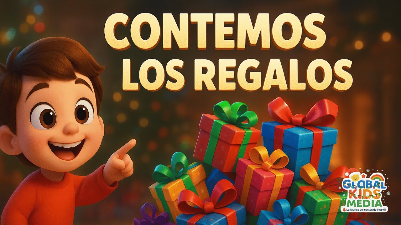✨🎁 &iexcl;Contemos Los Regalos! Canci&oacute;n Infantil de Navidad para Aprender los N&uacute;meros | Educativa 🎄🔢