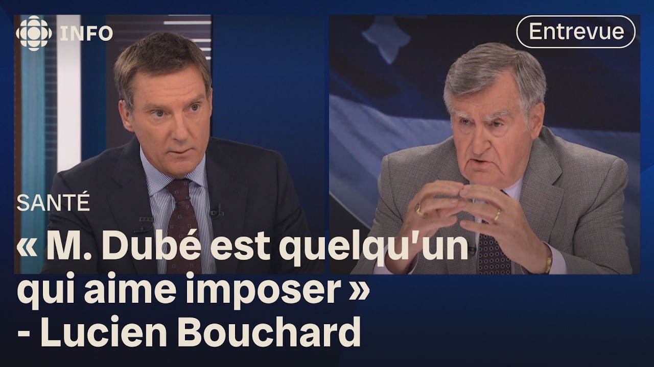 Lucien Bouchard, négociateur pour des médecins au Québec, dénonce l’intransigeance de Christian Dubé