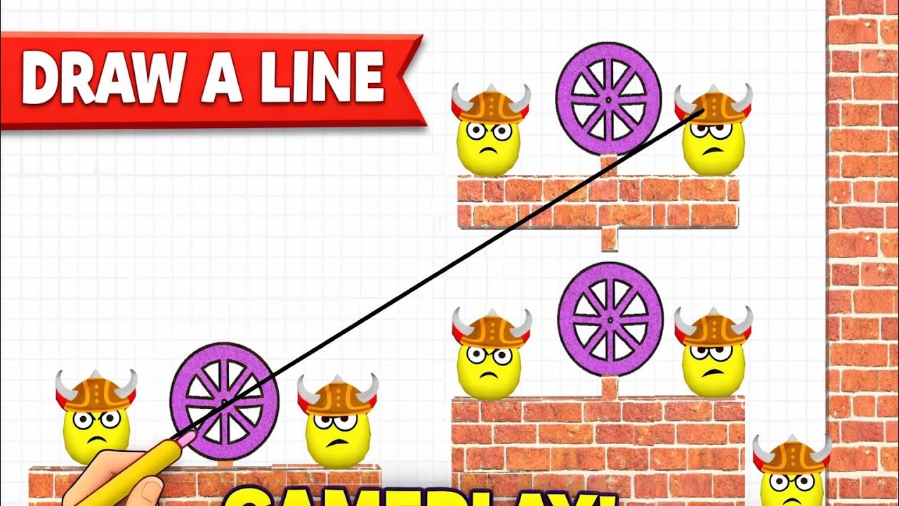 Draw To Smash Level 4435256253564 | 3D Cartoon Video #gameplay 