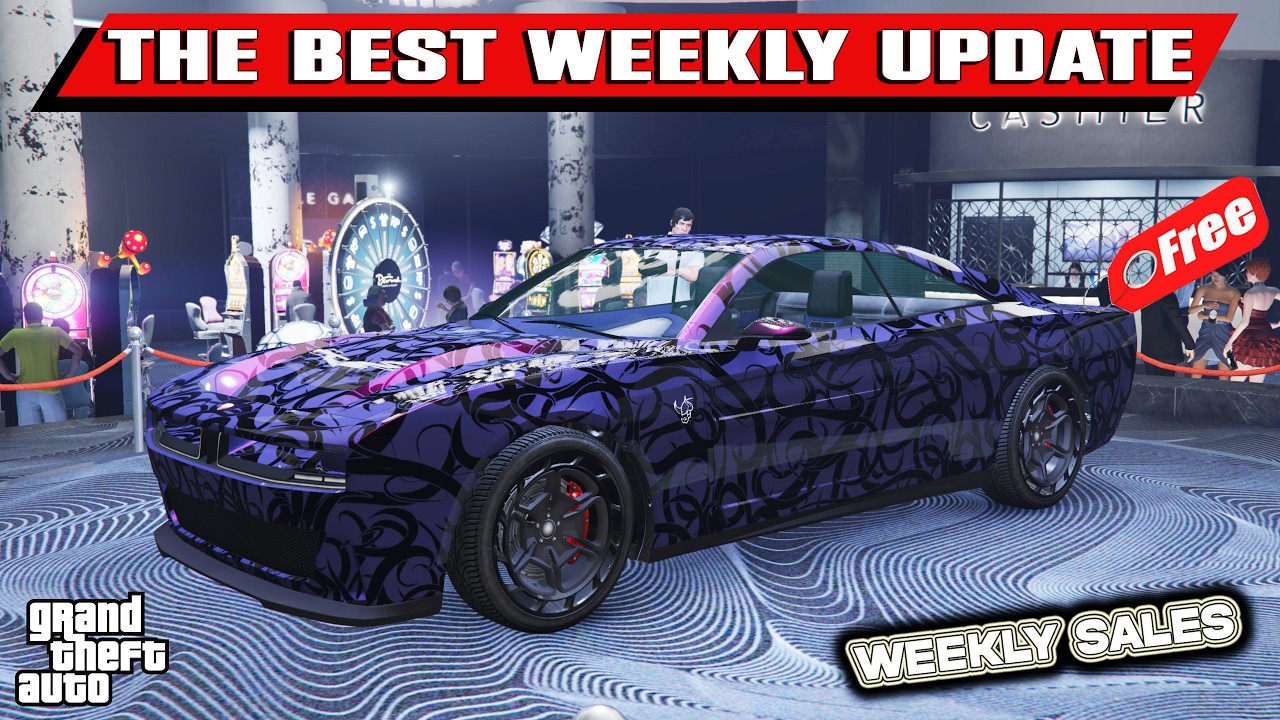 Еженедельное обновление GTA 5 Online: НОВЫЙ DLC-АВТОМОБИЛЬ! | Какие машины купить? Бесплатные маш...