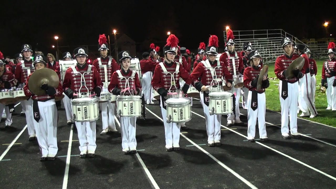 2014-2015 Elyria High School Pioneer Marching Band 2014_10_24