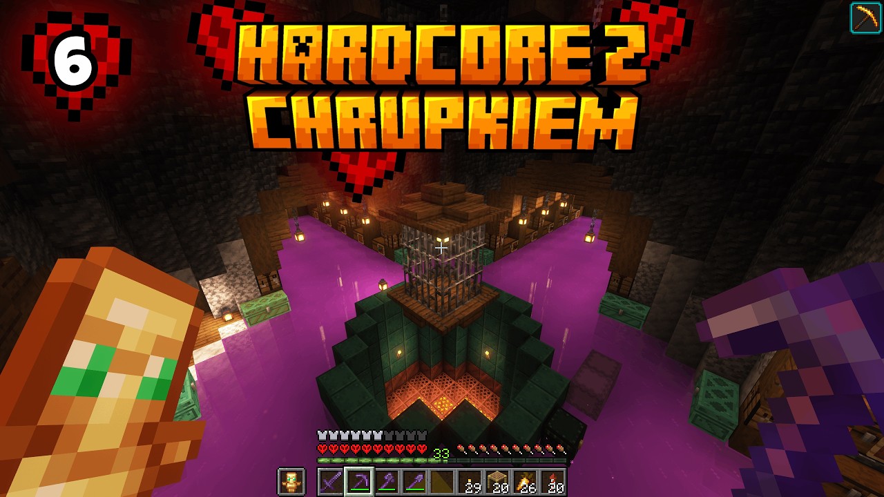 Zbudowałem NAJLEPSZY magazyn w Minecraft Hardcore!