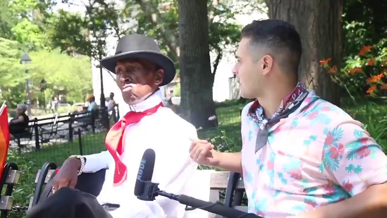 Wise 95 year old man gives relationship advice to the younger generation.