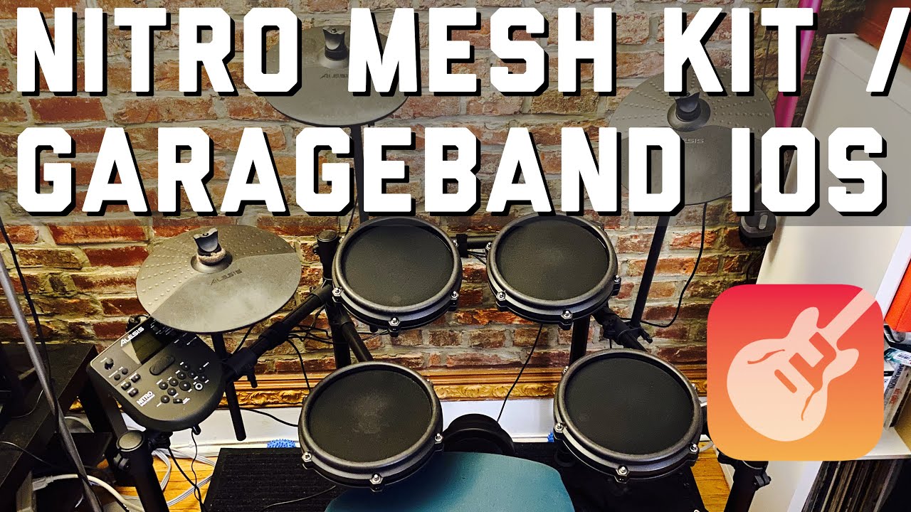 Alesis Nitro Mesh in GarageBand For iOS