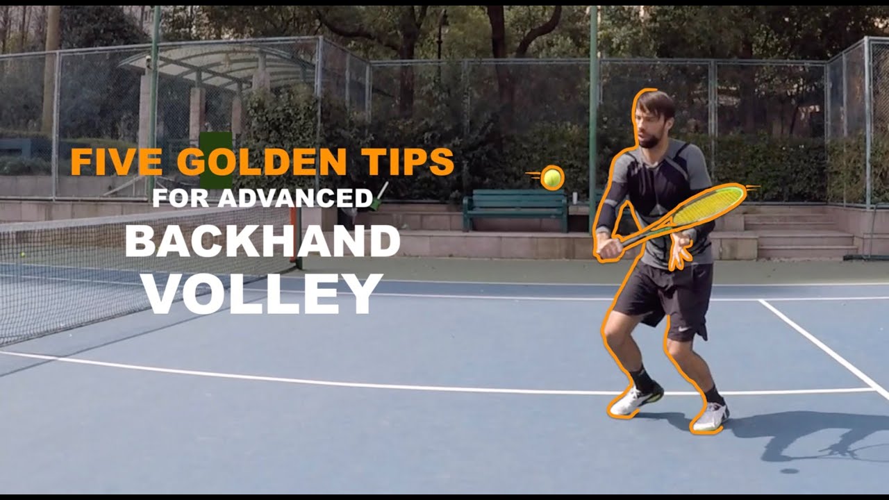 Five Golden Tips For Advanced Backhand Volley (TENFITMEN - 157)
