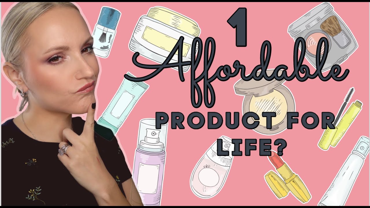 If I Could Only Keep One DRUGSTORE PRODUCT From Each Category... For Life!