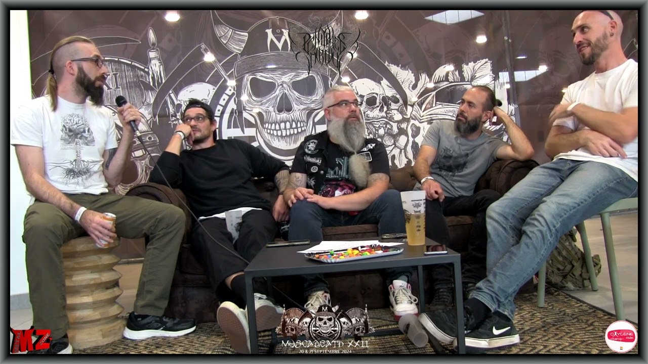 METAL ZONE Oxygène Radio - L'interview de PENITENCE ONIRIQUE au MUSCADEATH XXII à VALLET-20/09/2024