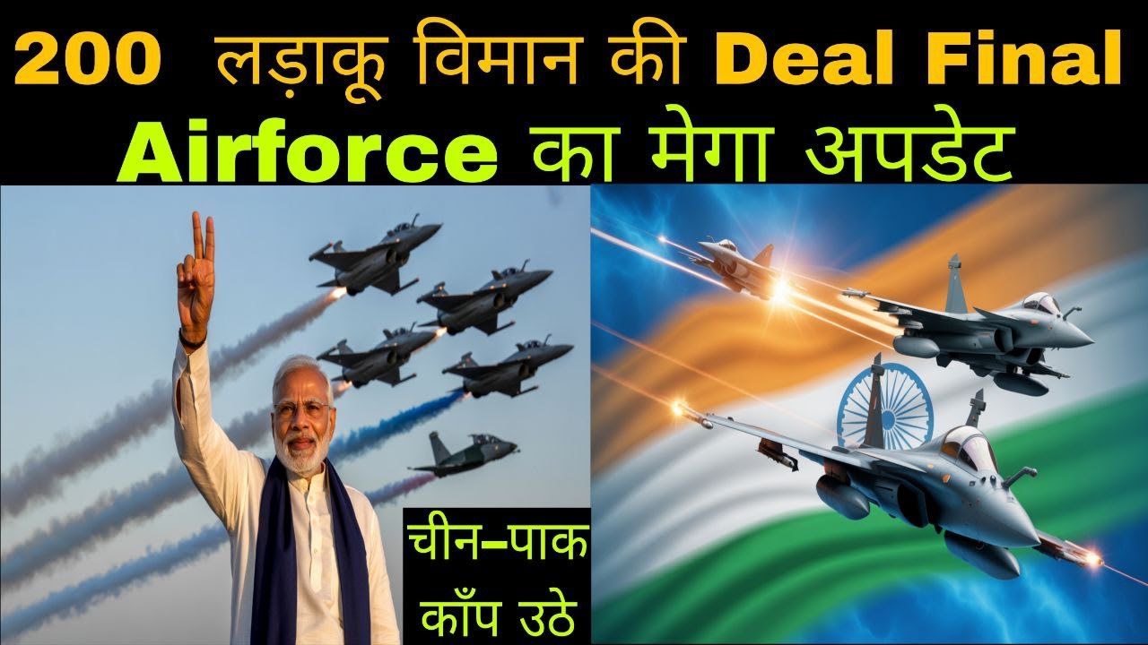 114 Rafale Deal Final! Total 200 Fighter Jets for India | Rafale + Su-57 Explained #defencenews