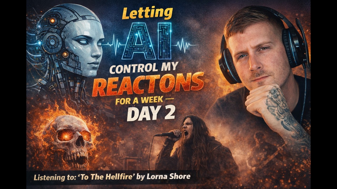 Lorna Shore -To The Hellfire REACTION | Letting AI Control My Reactions &ndash; Day 2