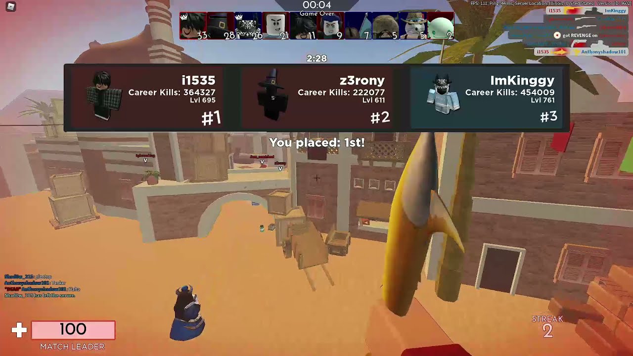 so i accidently joined @Kinggy in game...