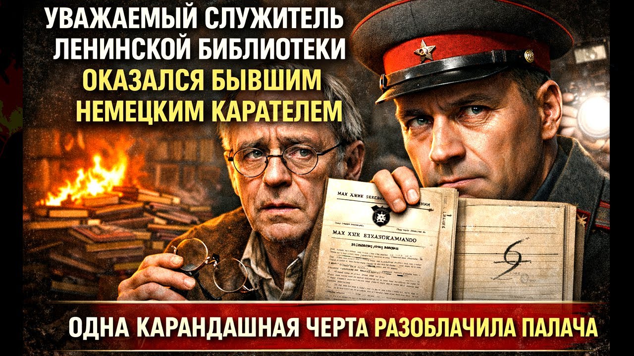 КАК УВАЖАЕМЫЙ СЛУЖИТЕЛЬ ЛЕНИНСКОЙ БИБЛИОТЕКИ ОКАЗАЛСЯ БЫВШИМ НЕМЕЦКИМ КАРАТЕЛЕМ.