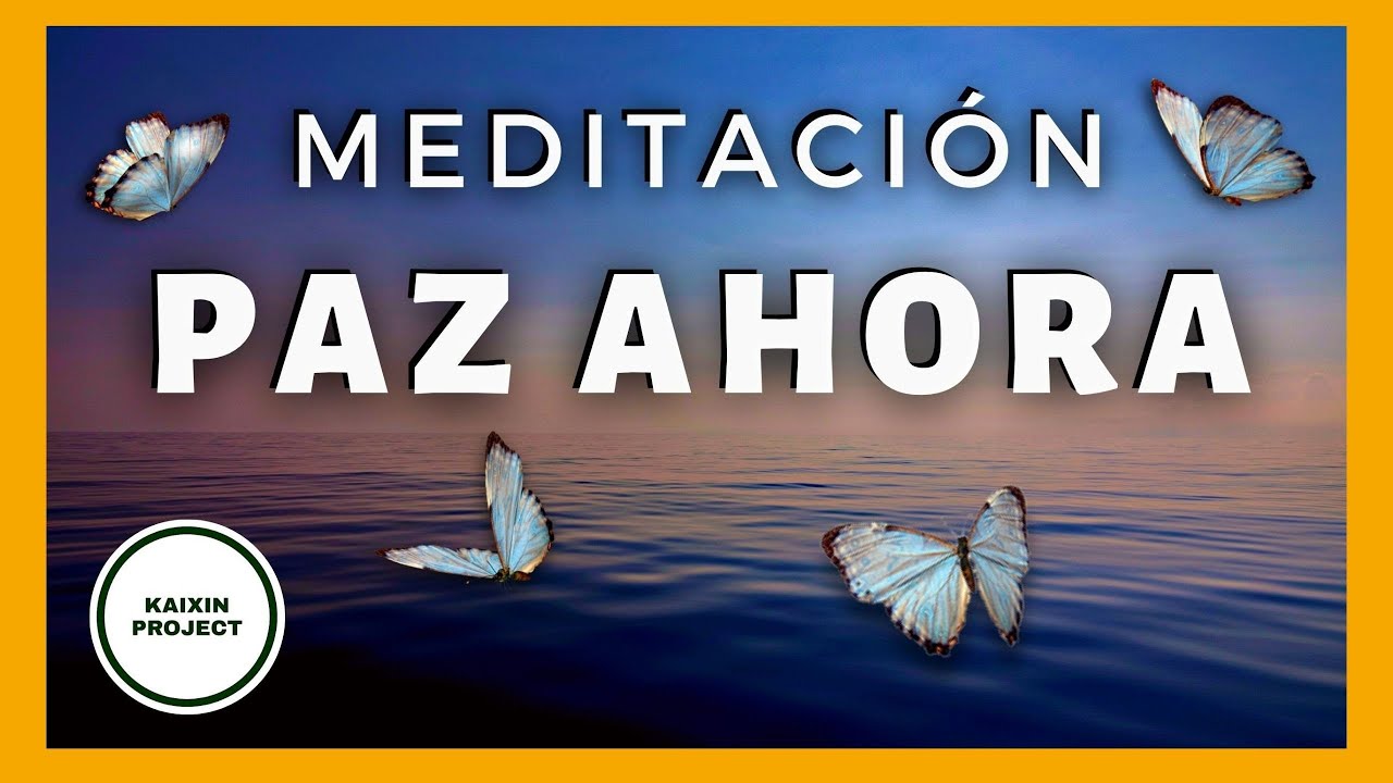 Meditación Guiada Paz Interior REAL. Calma y Aceptación Aquí y Ahora. Mindfulness 15 minutos