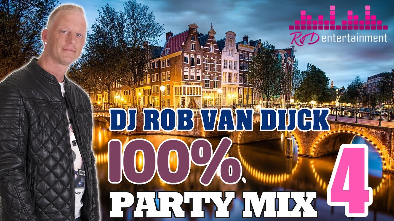 100 % Party Mix Deel 4 ( Dj Rob van Dijck ) ( Anti-Corona ) ( 2020 )