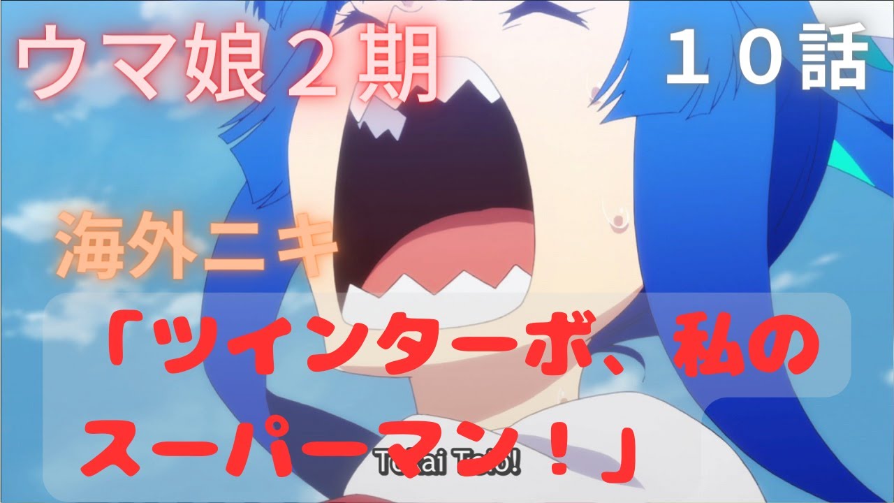 【神回】海外ニキ、ツインターボの執念の走りに号泣してしまう【ウマ娘２期１０話海外の反応】