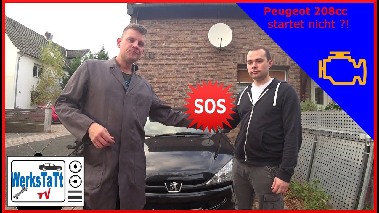 ►Peugeot 206◄ springt nicht mehr an... NOTDIENST!  Werkstatt-TV im Ausseneinsatz ◢WERKSTATT-TV◣