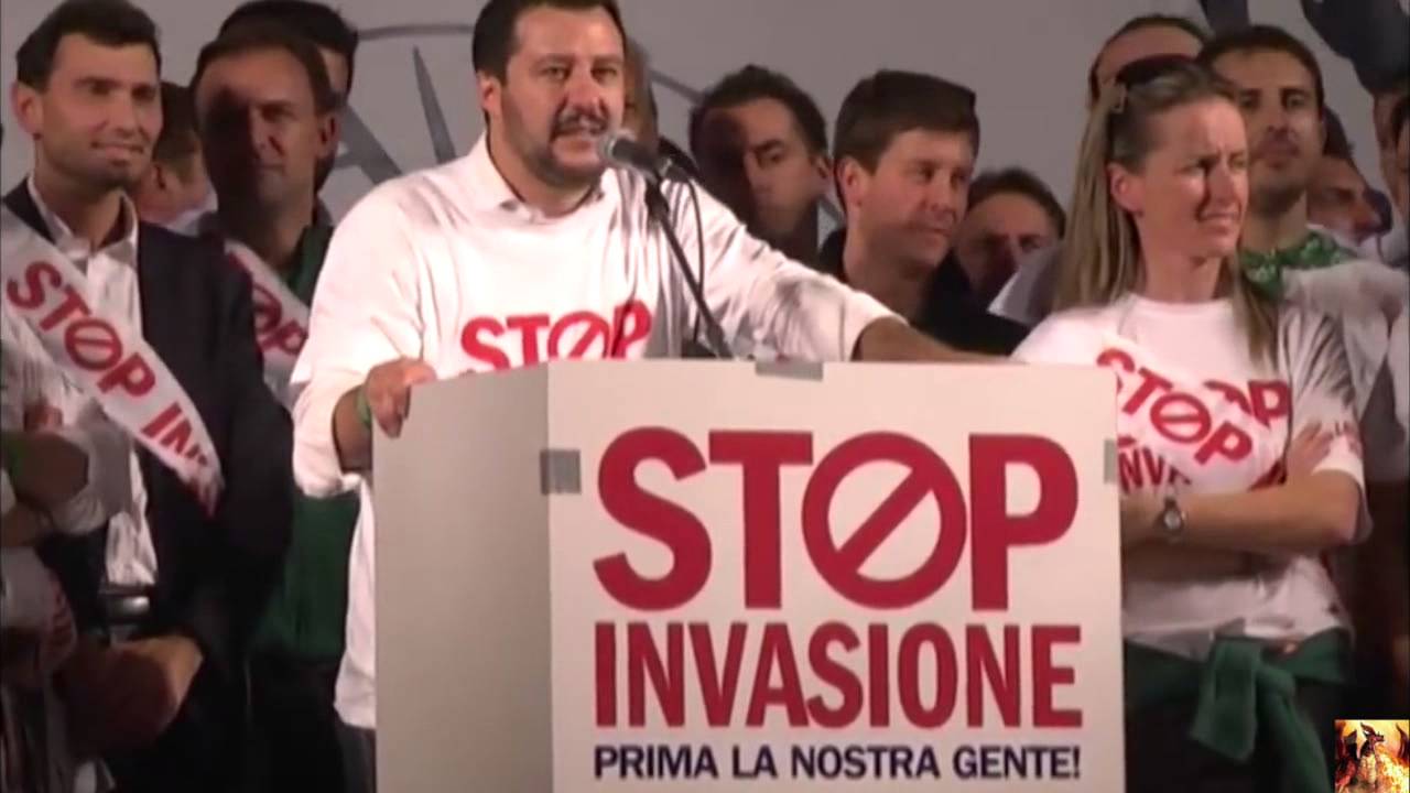 YTP Salvini si trova nella piazza sfigata