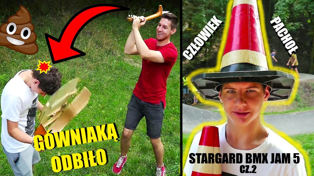 ROZWALIŁ SOBIE GITARE NA GŁOWIE!!! / STARGARD BMX JAM 5 cz.2 Skatepark