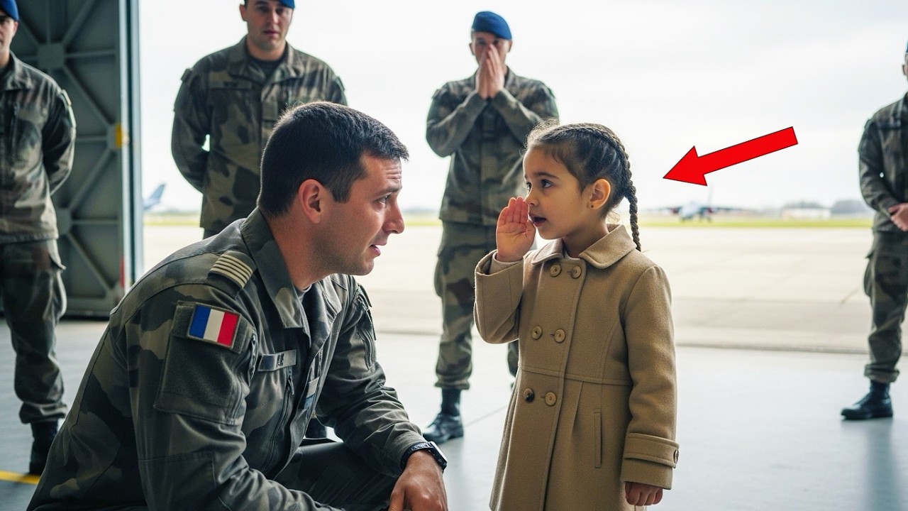 AVANT DE PARTIR À LA GUERRE, SA FILLE MURMURE UNE PHRASE QUI CHOQUE TOUT LE MONDE