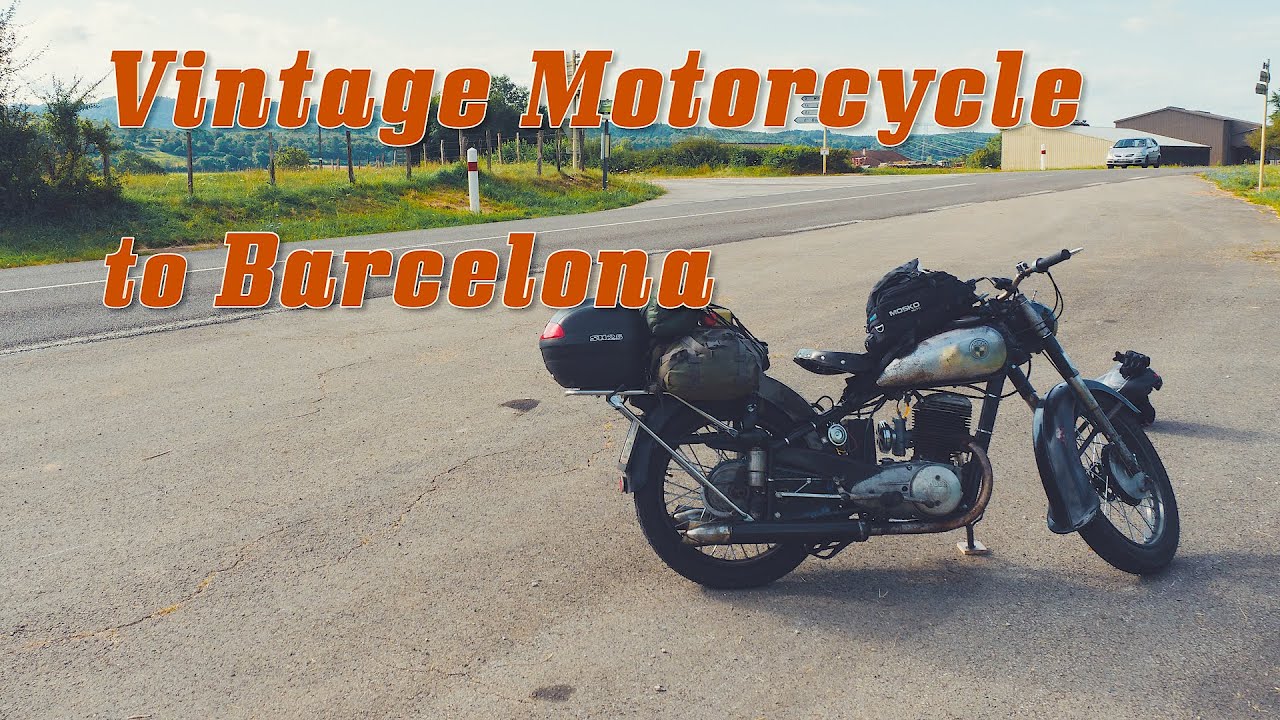 Buying a 70 year old Puch 250 TF Motorcycle and attempting to ride 1500km to Barcelona
