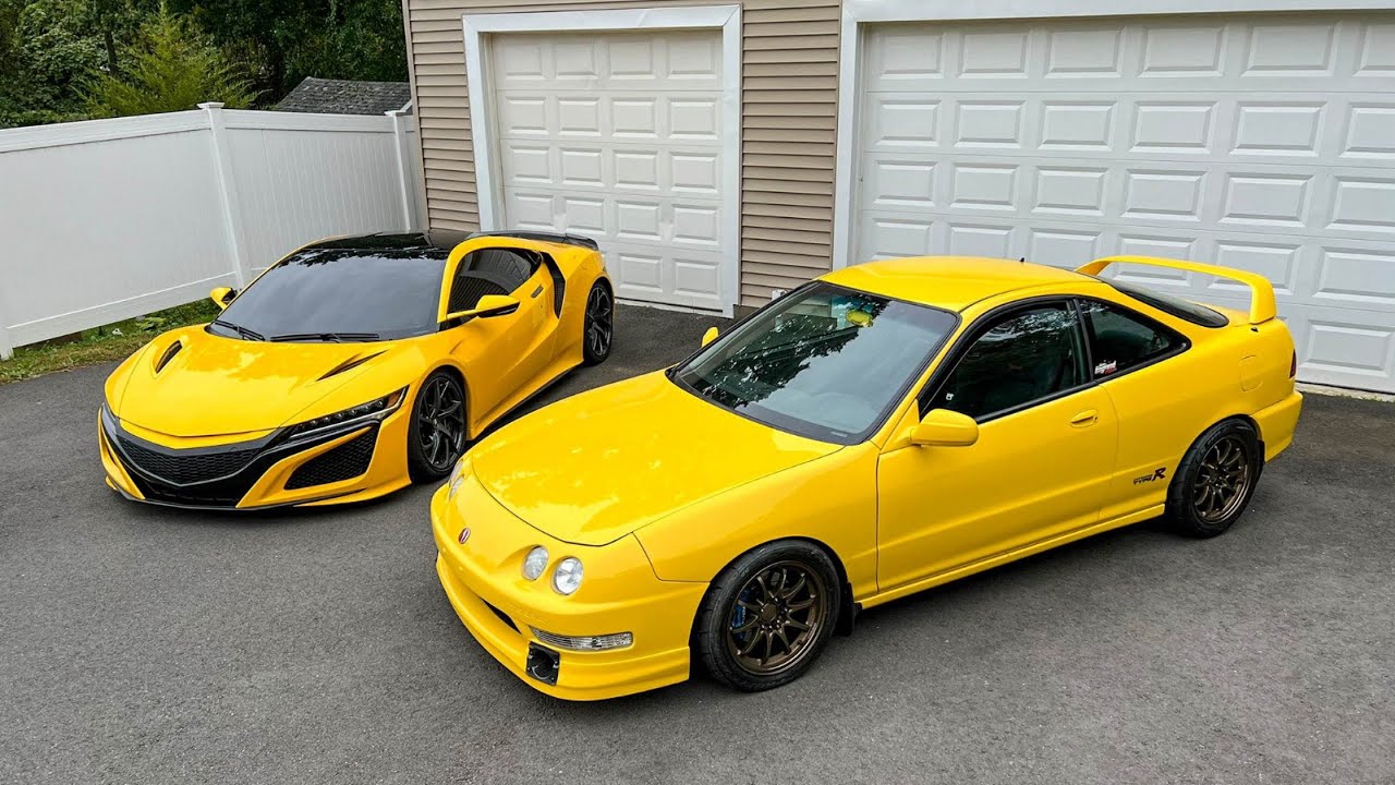 Supercharged k20a Integra Type-R + Acura NSX!!!
