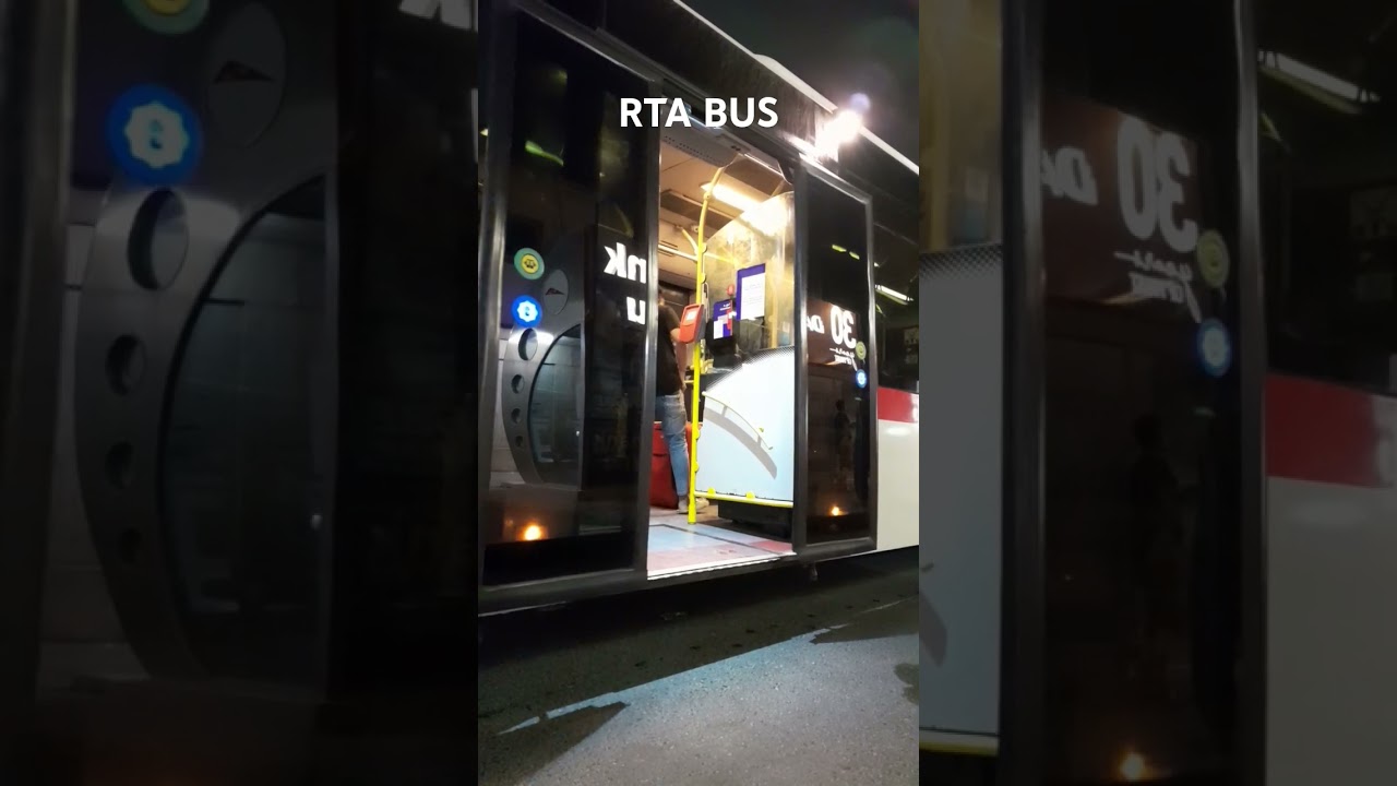 RTA BUS OPENING SEEN DUBAI #music #rta #dubai #automobile #airport #travel #onpassivemetrorailway