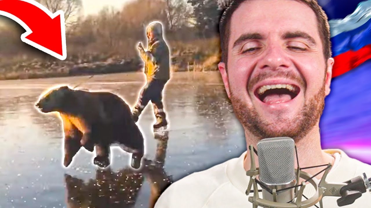 POURQUOI LES GENS DE CE PAYS SONT FOUS ? (il se fait tirer par un ours)