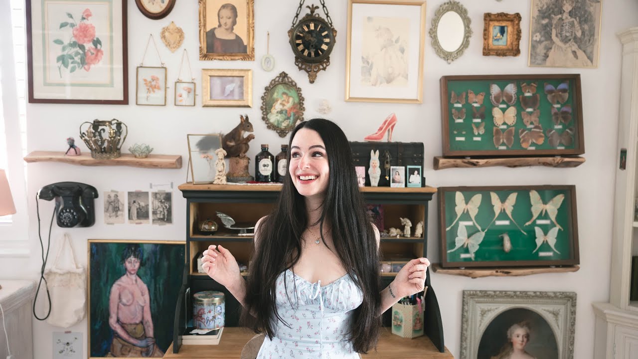 Apartment Tour 🕯🗝 Dark Academia e romantico
