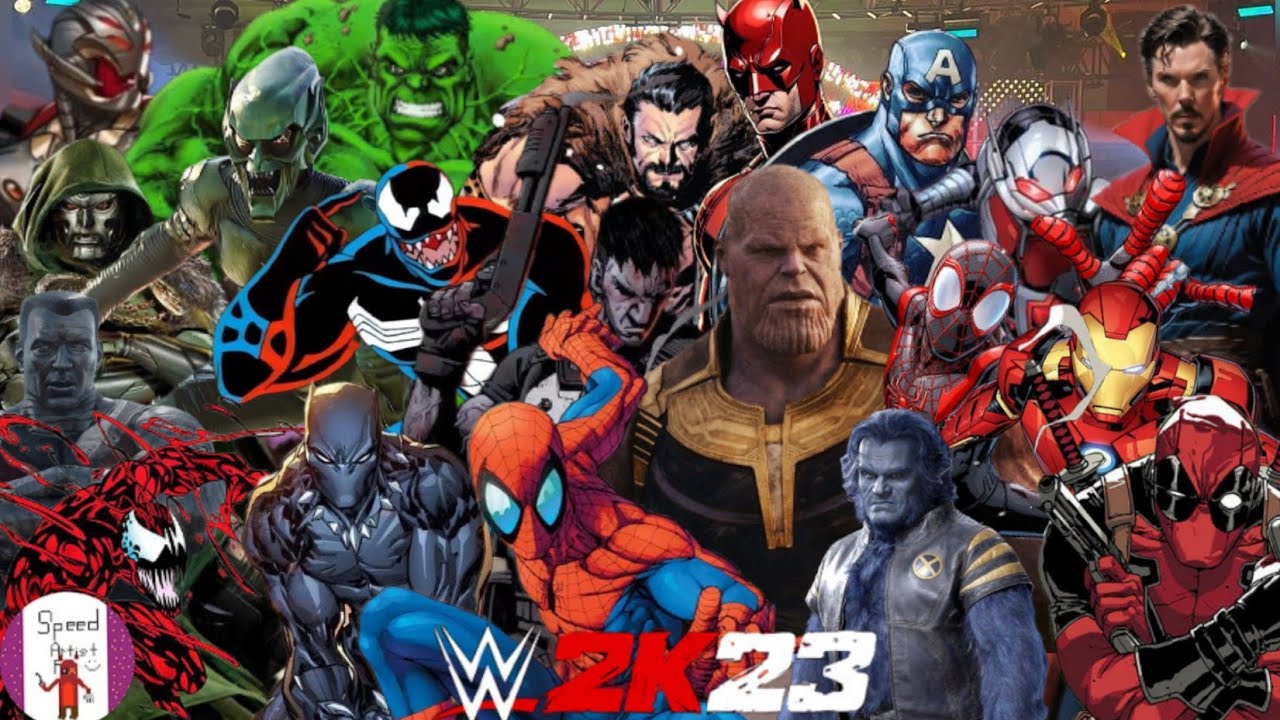 WWE 2k23 Marvel Royal Rumble! Spider-Man, Iron Man, and Deadpool! (S1 E10)