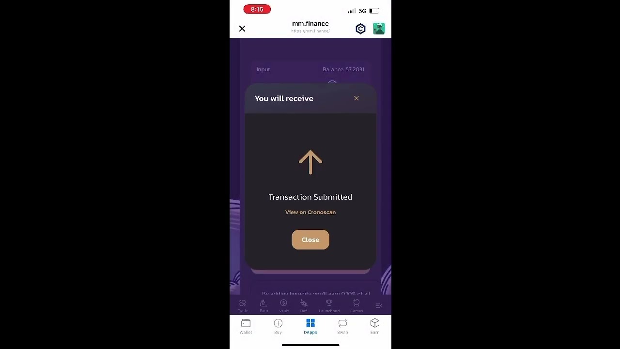MM Finance Walkthrough - Staking LP in the Vaults (HIGH APY MORE PROFIT EASY PASSIVE INCOME)