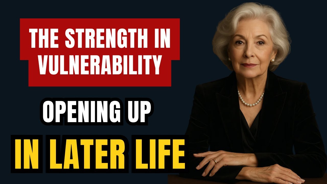 The Strength in Vulnerability: Opening Up in Later Life | THE ELDER MIND