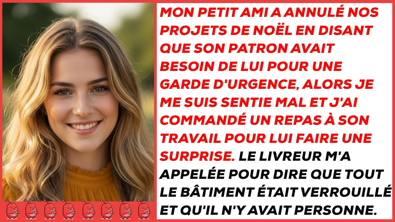 Mon petit ami a annulé nos projets de Noël en disant que son patron avait besoin de lui pour une ...