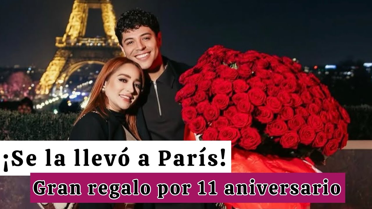 Eduin Caz sorprende a su esposa con viaje a París 💥❤️