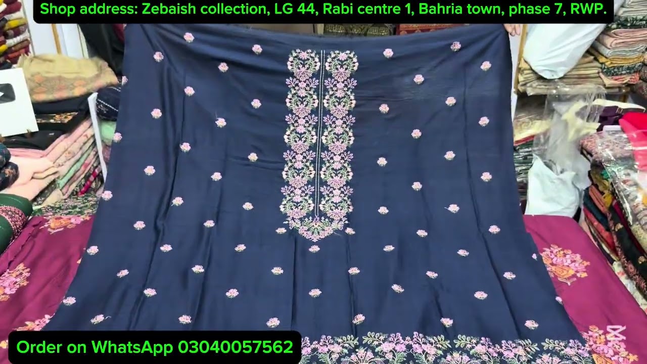 💖Sale💖Sale 💖winter Karandi shawls with embroidered suits 💖