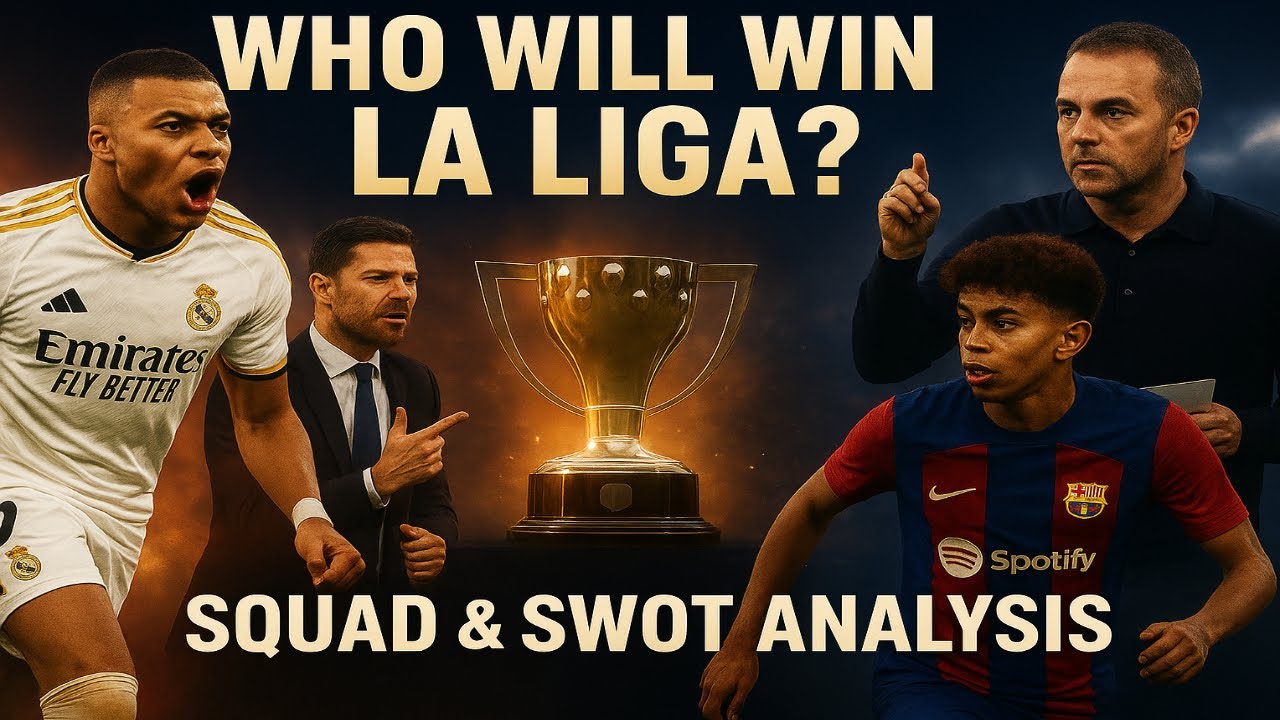 Who Will Win La Liga? 👑 Mbappé’s Madrid vs Yamal’s Barcelona | El Clásico 2025 Explained