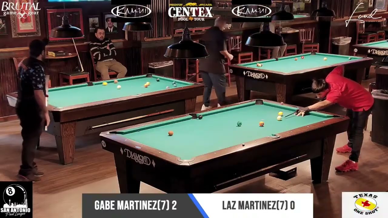 Lazaro Martinez vs Gabe Martinez | 2026 Predator Arcadia CenTex Pool Tour Stop #1