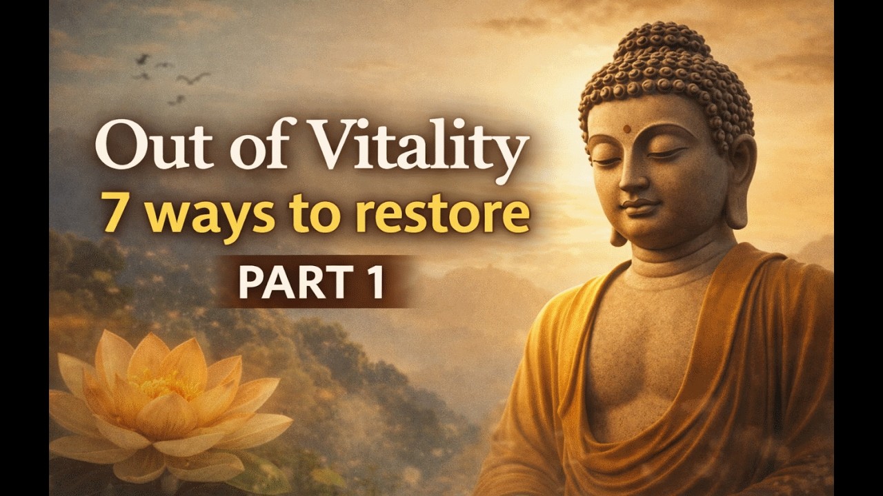 Out of Vitality-7 ways to restore_PART 1