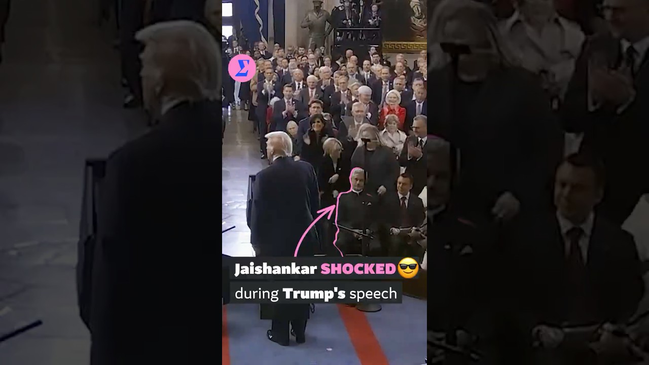 Jaishankar shocked the world as he didn't stand to Trump's speech