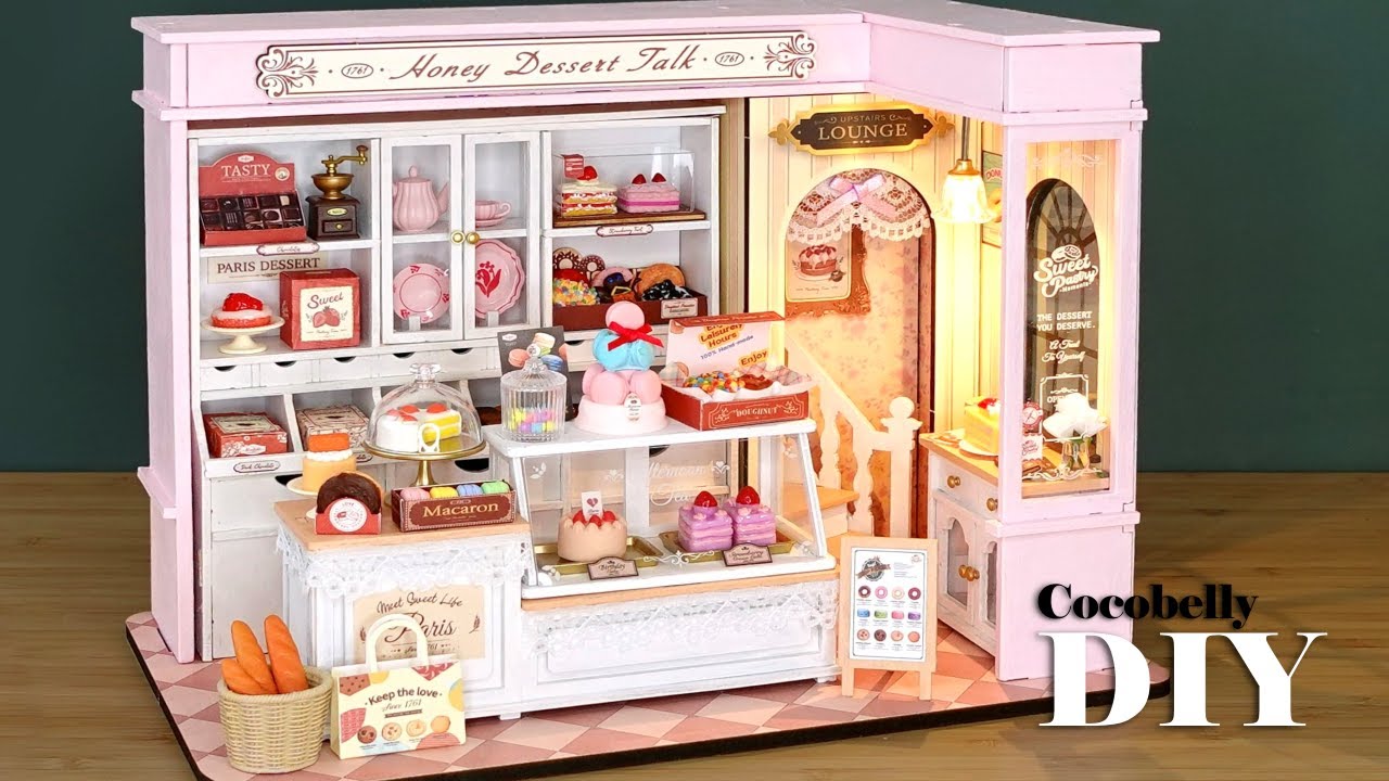 Customized Donut Shop with Creality Raptor Pro 3D Scanner | DIY Miniature Dollhouse Crafts