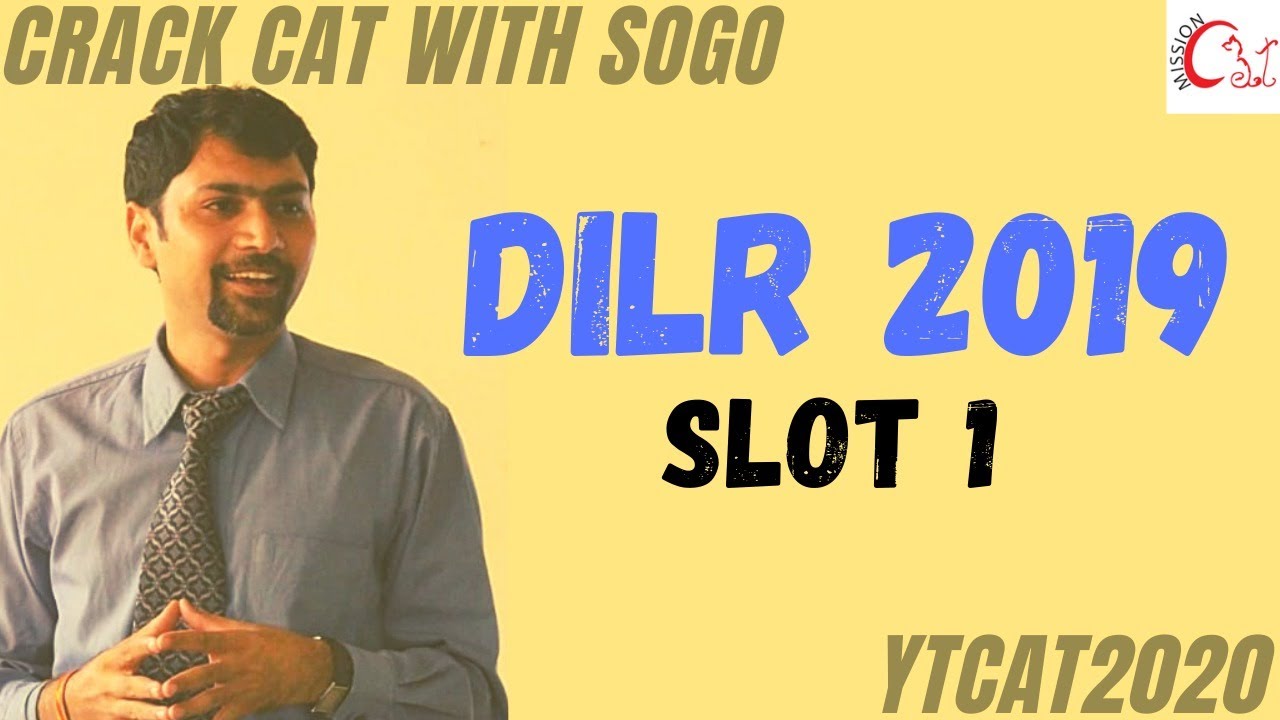 CAT 2019 I Slot 1 I Solutions Morning Slot CAT 2019 I DILR |  CAT2020 | SoGo | IIMA | MissionCAT