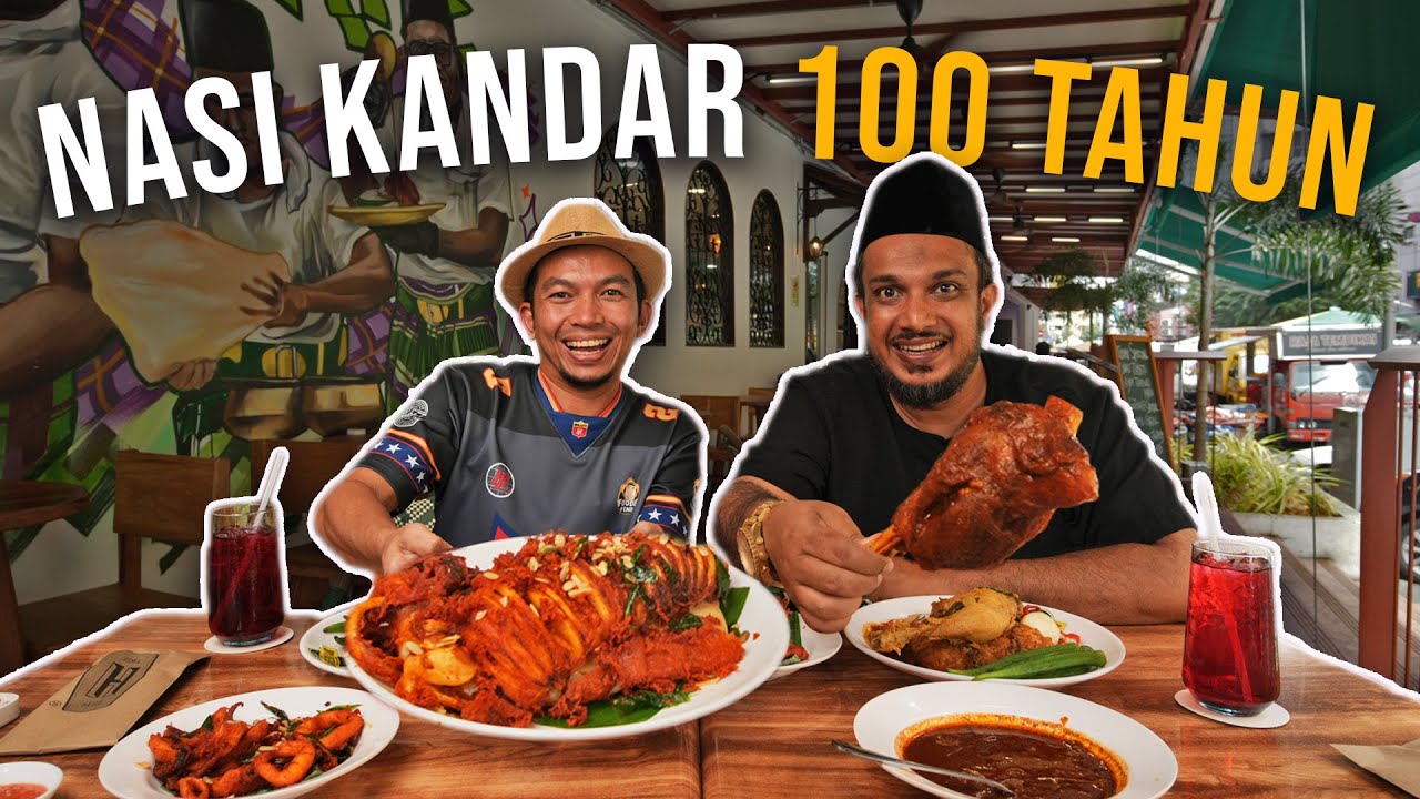 FAMOUS NASI KANDAR MASJID INDIA KUALA LUMPUR.