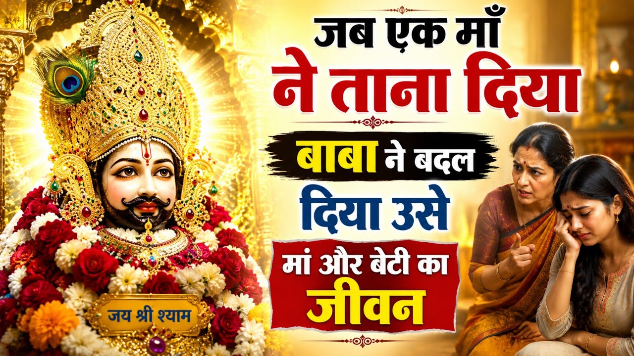 जब एक माँ ने ताना दिया | खाटूश्याम बाबा का चमत्कार|  Dharmik Kahani | Bhakti Kahani #KhatushyamBaba