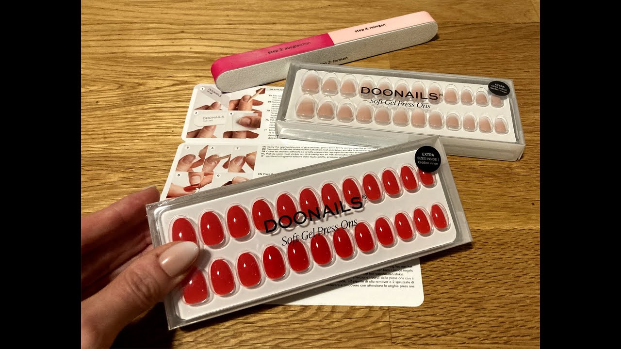Künstliche Fingernägel mit Doonails Soft Gel Press Ons