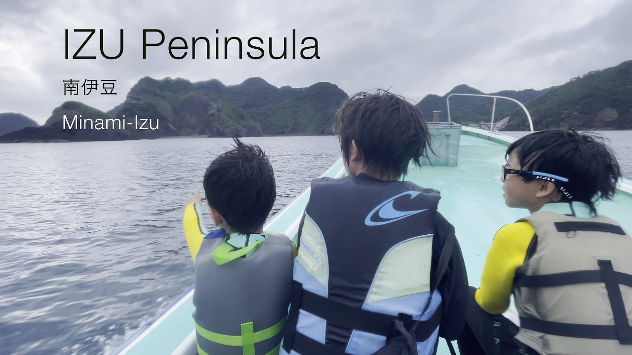 Izu Peninsula, Japan – Rainy Season Coast & Forest Sounds | Hidden Japan | Slow Travel